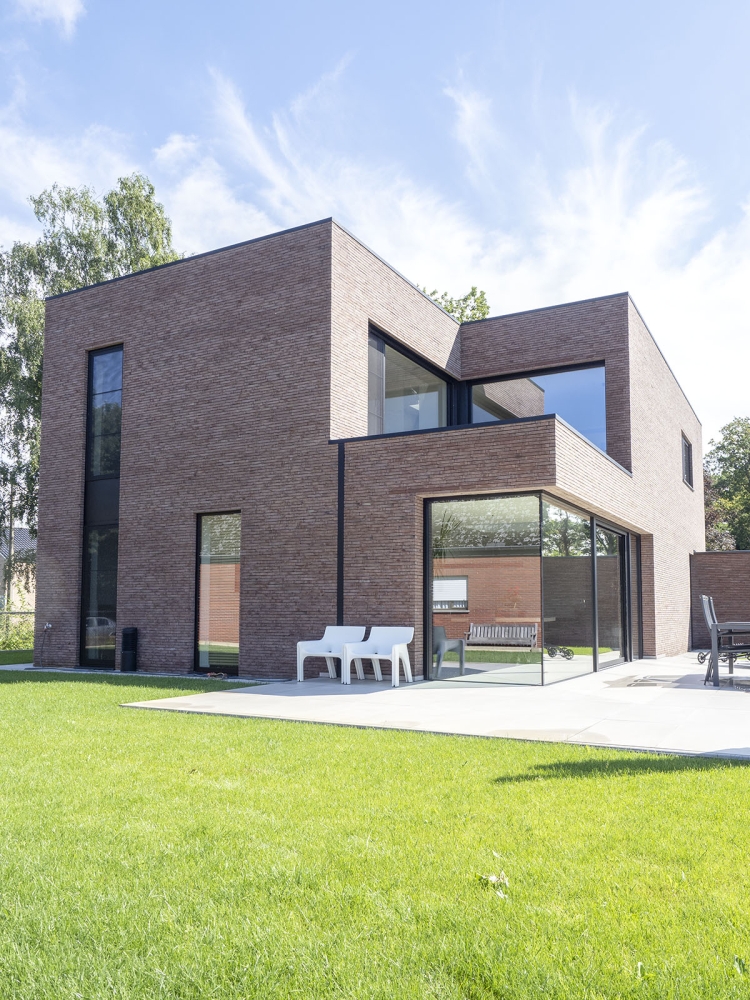 Moderne eengezinswoning in open bebouwing